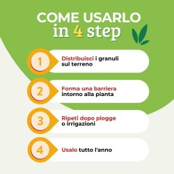 ALBAGARDEN BARRIERA LUMACHE NATURALE CON OSSIDO DI FERRO 2 Kg