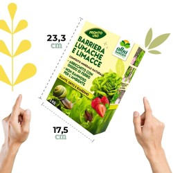 ALBAGARDEN BARRIERA LUMACHE NATURALE CON OSSIDO DI FERRO 2 Kg