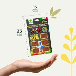 ALBAGARDEN BASTONCINI DI NEEM BIO 50 g (25 PZ)