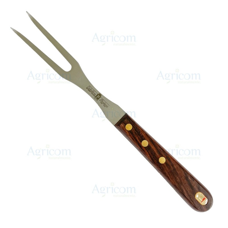 ART. 791 FORCHETTONE, MANICO LEGNO PALISSANDRO, INOX - 22 CM