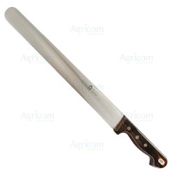 ART. 603/E COLTELLO PROSCIUTTO LARGO MANICO LEGNO - 30 CM