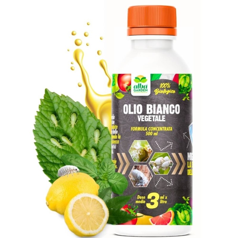 ALBAGARDEN OLIO BIANCO VEGETALE 500 ml