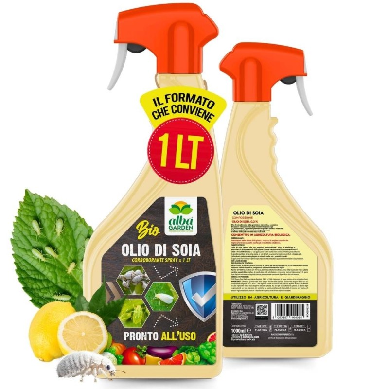 ALBAGARDEN OLIO DI SOIA SPRAY 1 Lt RTU