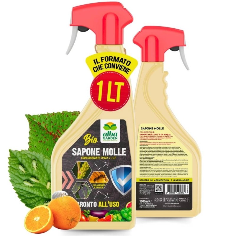 ALBAGARDEN SAPONE MOLLE SPRAY 1 Lt RTU