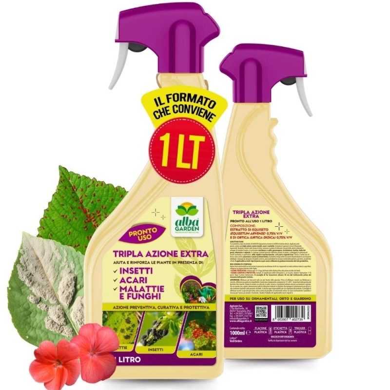ALBAGARDEN TRIPLA AZIONE EXTRA SPRAY 1 Lt RTU