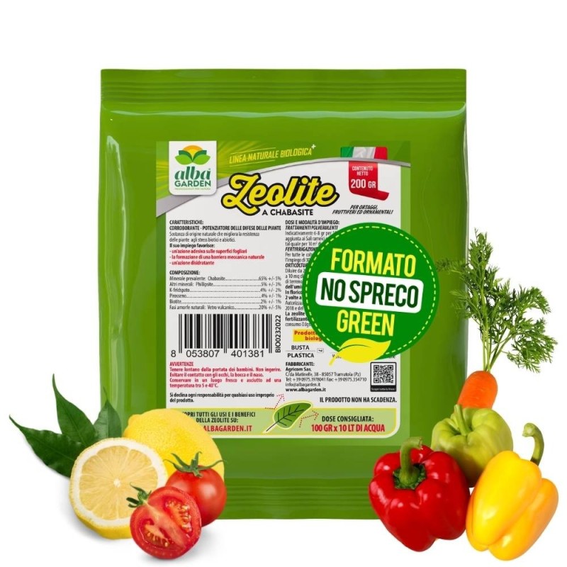 ALBAGARDEN ZEOLITE A CHABASITE 200 g