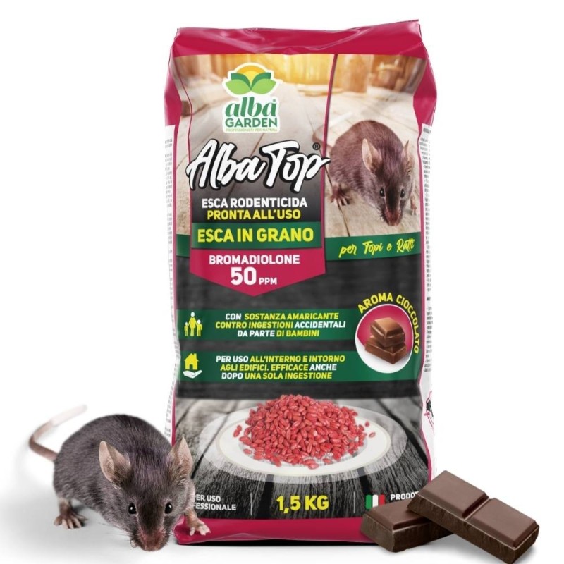ALBATOP GRANO ROSSO 1,5 Kg BUSTONE - BR50PPM