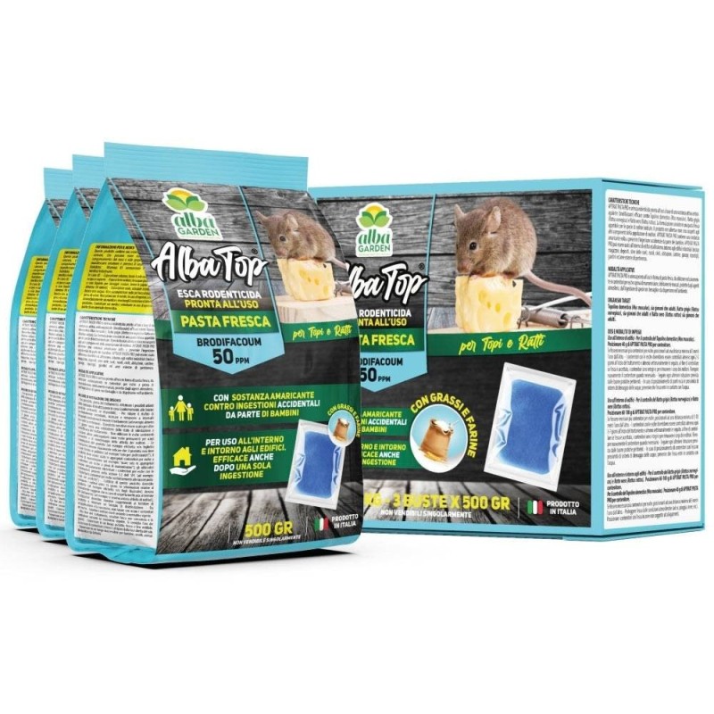 ALBATOP PASTA BLU 1,5 Kg (3x500 g) - BF50PPM