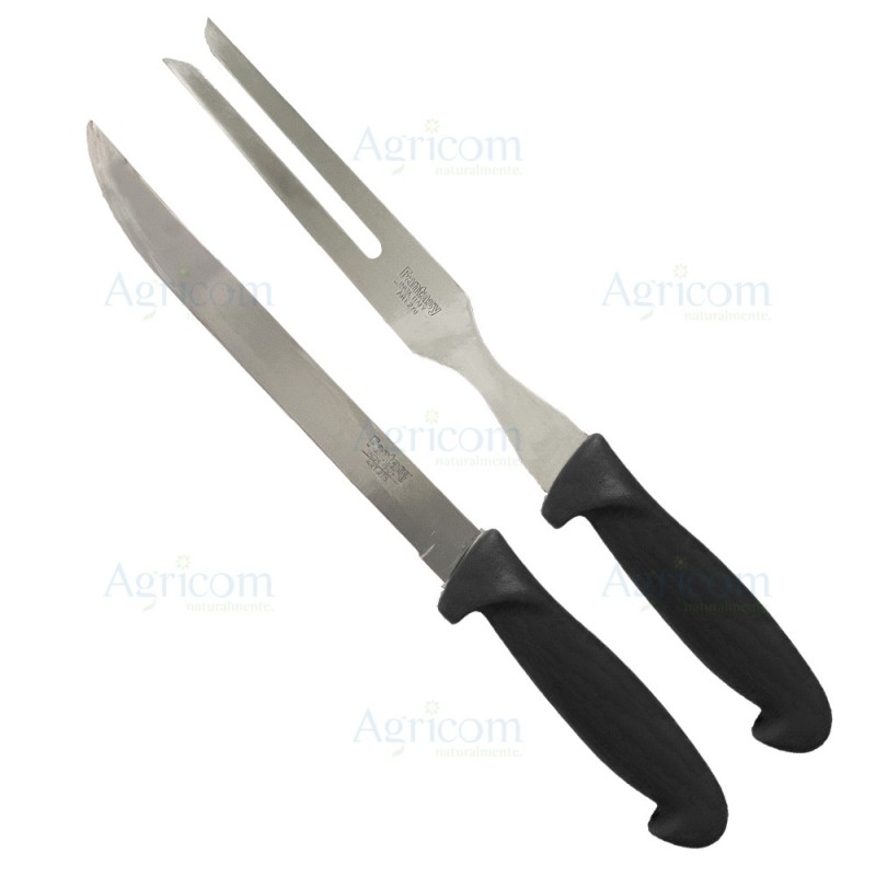 ART. 278 COLTELLO ARROSTO + FORCHETTONE