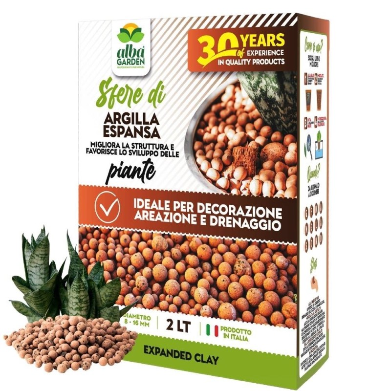 ALBAGARDEN ARGILLA ESPANSA 2 Lt