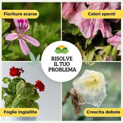 ALBAGARDEN CONCIME GRANULARE PER GERANI E PIANTE FIORITE 1 Kg