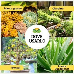 ALBAGARDEN CONCIME LIQUIDO PER PIANTE GRASSE E BONSAI 500 g