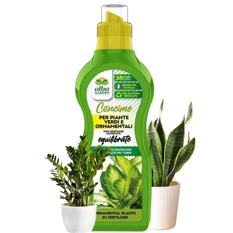 ALBAGARDEN CONCIME LIQUIDO PER PIANTE VERDI 1 Kg