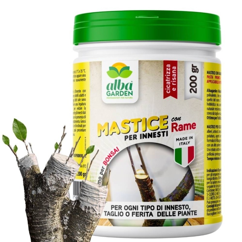 ALBAGARDEN MASTICE PER INNESTI CON RAME 200 g