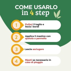 ALBAGARDEN MASTICE PER INNESTI CON RAME 500 g