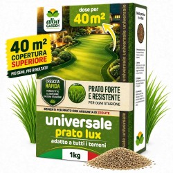 ALBAGARDEN SEME PRATO UNIVERSALE 1 Kg - PRATOLUX