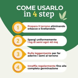 ALBAGARDEN SEME PRATO SOLEGGIATO 1 Kg - PRATOSOL