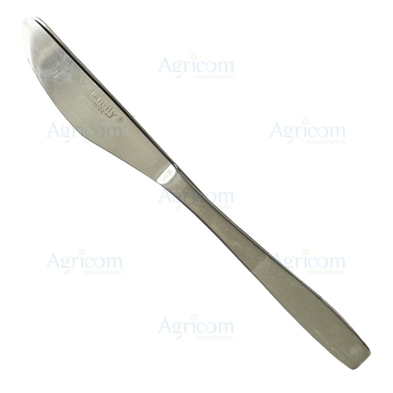 ART. 987 SET 2 COLTELLI DA TAVOLA, INTERAMENTE IN ACCIAIO INOX