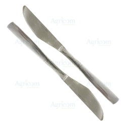 ART. 810 SET 2 COLTELLI DA TAVOLA IN ACCIAIO INOX