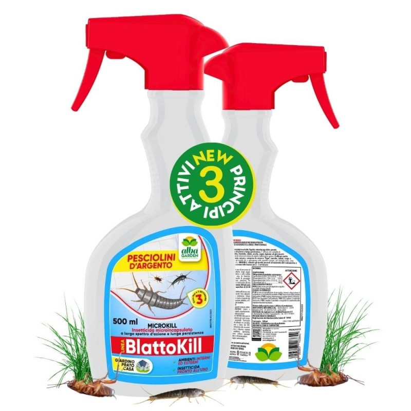 ALBAGARDEN BLATTOKILL PESCIOLINI D'ARGENTO SPRAY 500 ml