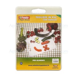 ART. 771 TAGLIERE GRANDE IN PVC CON MANICO - 25,4 x 34,5 x 1 CM