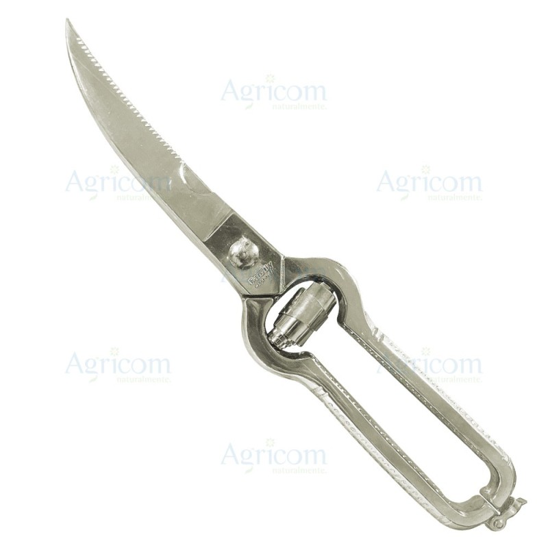 ART. 648 TRINCIAPOLLO IN ACCIAIO CROMATO - 24 CM