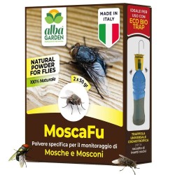 ALBAGARDEN MOSCAFU ATTRATTIVO MOSCHE 100 g (2 x 50 g)