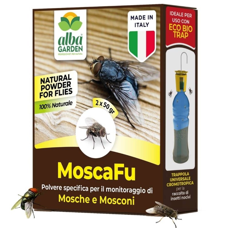 ALBAGARDEN MOSCAFU ATTRATTIVO MOSCHE 100 g (2 x 50 g)