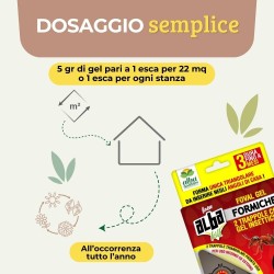 ALBAGARDEN ALBAKILL TRAPPOLA FORMICHE GEL 2 pz