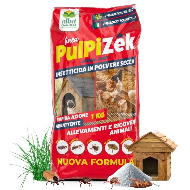 ALBAGARDEN PULPIZEK ALLEVAMENTI POLVERE 1 Kg (BUSTA)