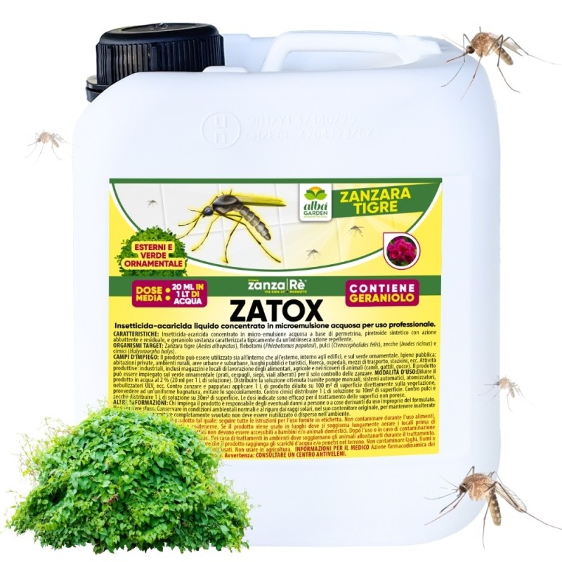 ALBAGARDEN ZANZARE' GREEN CONCENTRATO 2 Lt (ZATOX)