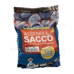 ACCENDI IL SACCO CARBONE VEGETALE x 1,3 KG