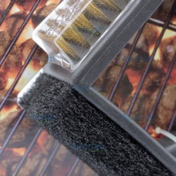 ART. 00030N SPAZZOLA PER BBQ 3 FUNZIONI