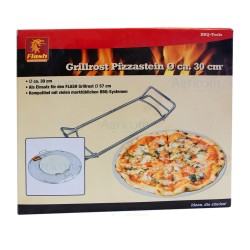 ART. 57646 PIETRA CERAMICA PIZZA + SUPPORTO ALLUMINIO