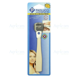 ART. 257 TAGLIACALLI NICHELATO, MANICO IN PLASTICA, LAMA INOX