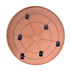 LIFE SOTTOVASO CARRELLO CM 50 TERRACOTTA