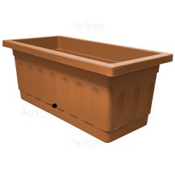 CASSETTA ITACA C/SOTTOCASSETTA TERRACOTTA CM 80