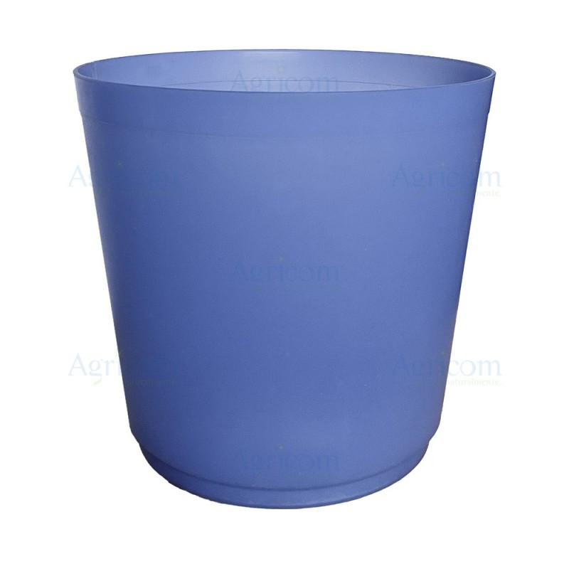COPRIVASO FIRENZE CON ROTELLE CM 35 BLU