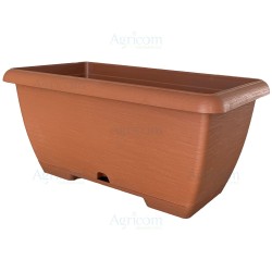 TERRAE CASSETTA MIDI C/SOTTOCASSETTA TERRACOTTA CM 65
