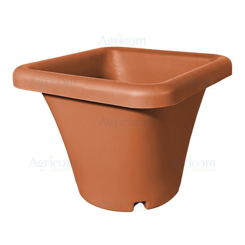 VASO MAXI PLAST CM 42 TERRACOTTA
