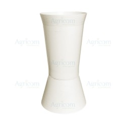 VASO SANREMO CM 11 x 25 H BIANCO