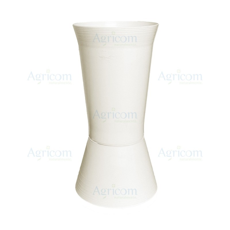 VASO SANREMO CM 11 x 25 H BIANCO
