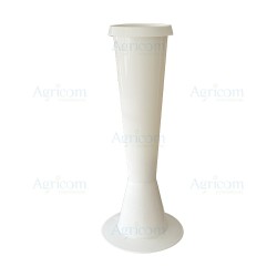 VASO SANREMO CM 12 x 37 H BIANCO