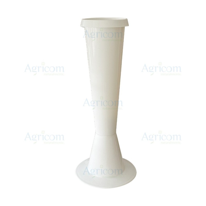 VASO SANREMO CM 12 x 37 H BIANCO
