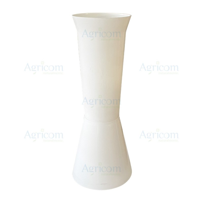 VASO SANREMO CM 14 x 60 H BIANCO