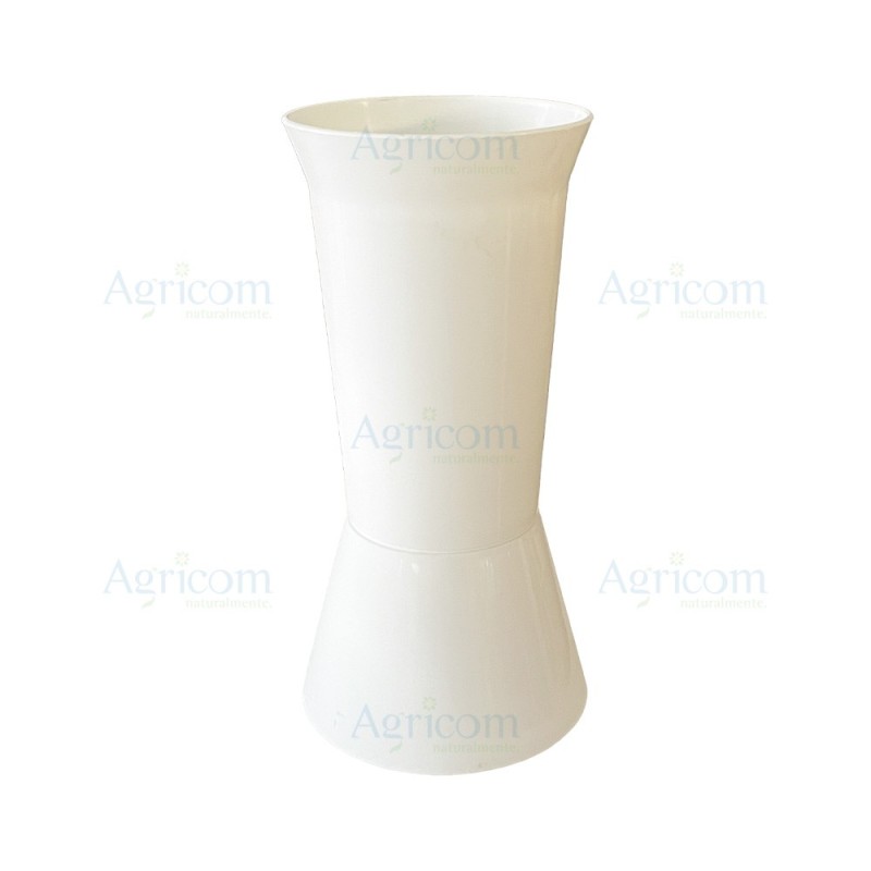 VASO SANREMO CM 17 x 35 H BIANCO