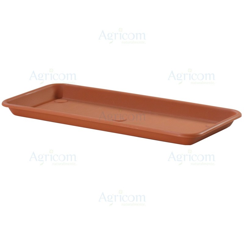 SOTTOCASSETTA RETTANGOLARE OMNIA CM 51 TERRACOTTA