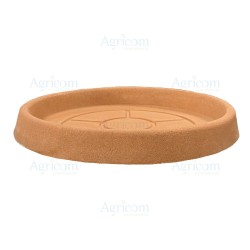 TERAPLAST SOTTOVASO ROTONDO CM 30 TERRACOTTA RESINA