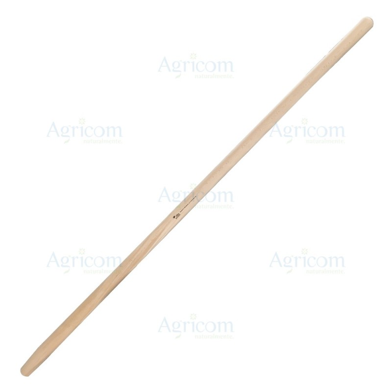 ART. 002 MANICO PER BADILE CURVO, FAGGIO 32 - 135 CM