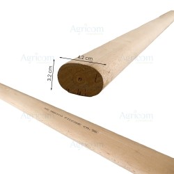 ART. 005 MANICO PER PICCONE, FAGGIO 40 x 54 OVALE - 95 CM